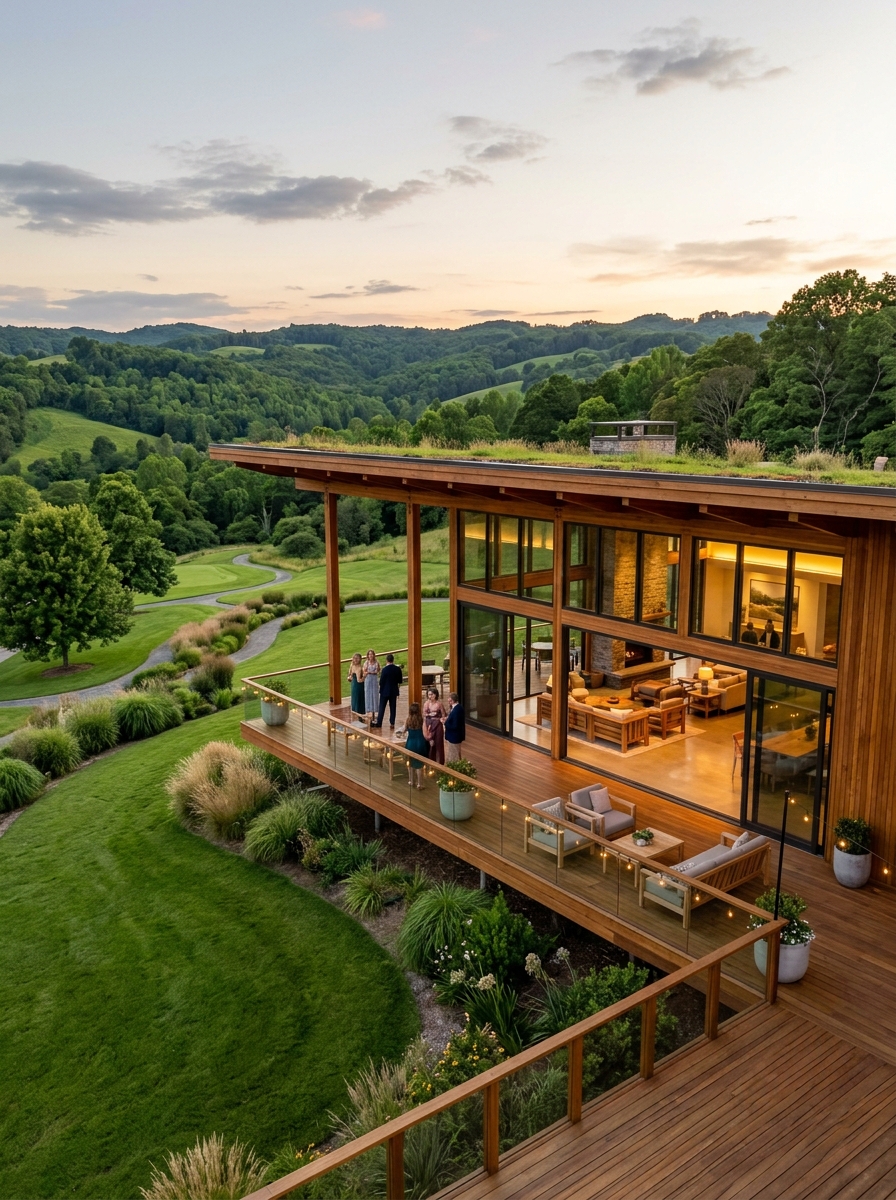 Eco-Luxury Clubhouse & Community Deck