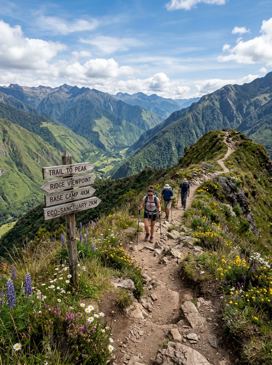 Mountain Ridge Hiking & Trekking Trails